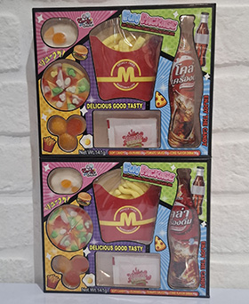 پاستیل فست فودی  141 گرم   Fun Package