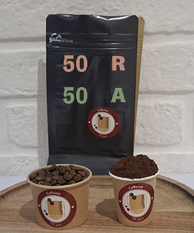پودر قهوه 50-50