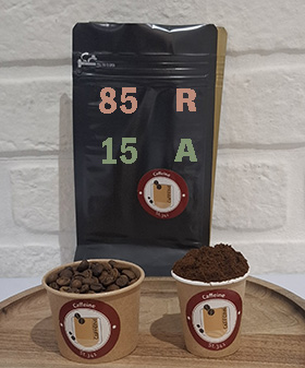 پودر قهوه 85-15 روبوستا
